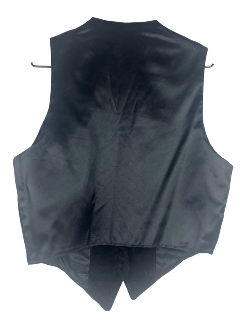 Phoenix USA Size M Women's Vest Fringe Pig Split Black Festival Western Cowgirl - Picture 2 of 8